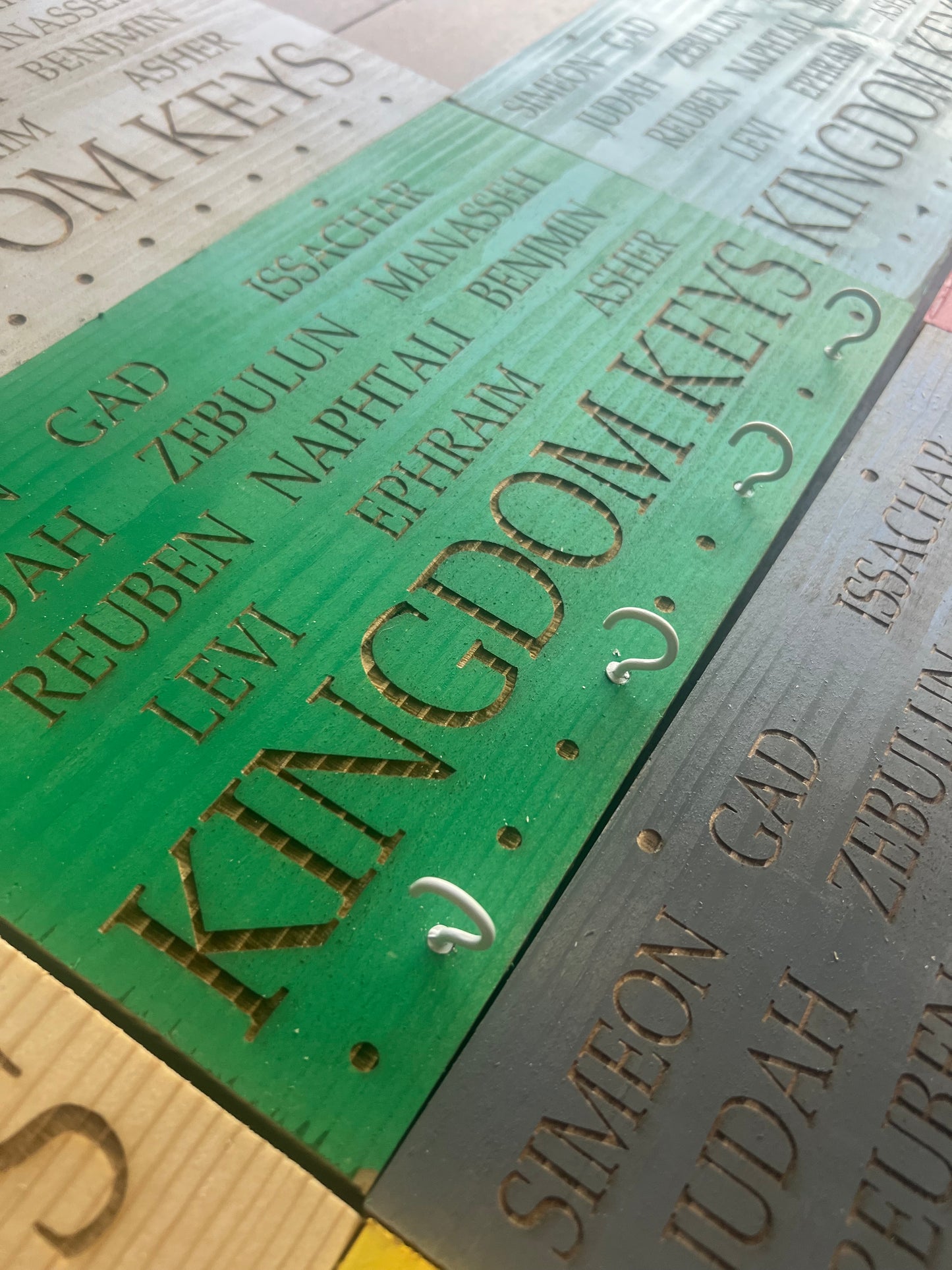 Key Holder for 12 tribes for Home