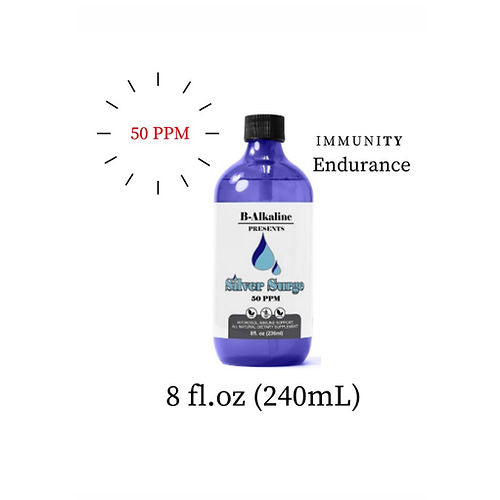 50 ppm Pure Colloidal Silver Water