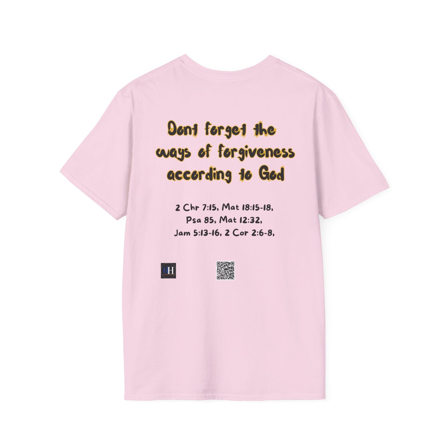 Inspirational Forgiveness T-Shirt - God & Man Will Forgive You