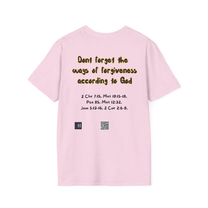 Inspirational Forgiveness T-Shirt - God & Man Will Forgive You