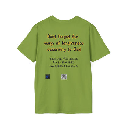 Inspirational Forgiveness T-Shirt - God & Man Will Forgive You