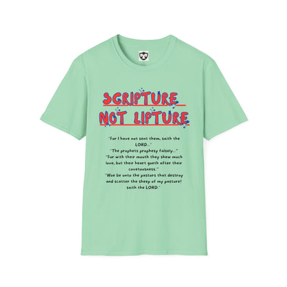 "Scripture not Lipture" Word of God