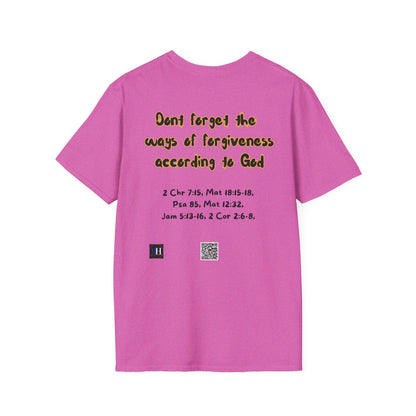 Inspirational Forgiveness T-Shirt - God & Man Will Forgive You