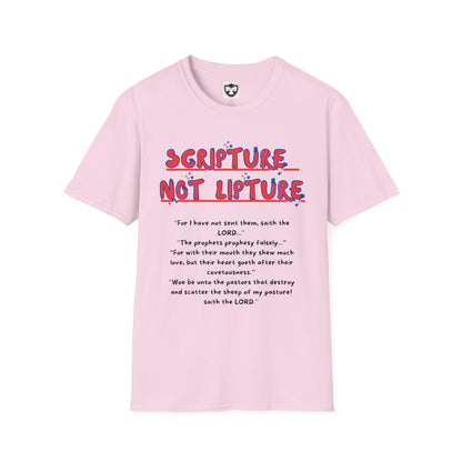 "Scripture not Lipture" Word of God