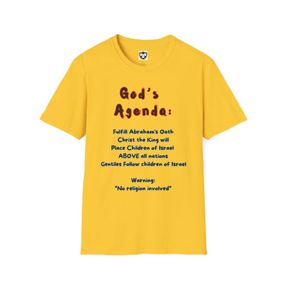God’s Agenda & Thus Saith the Lord T-Shirt