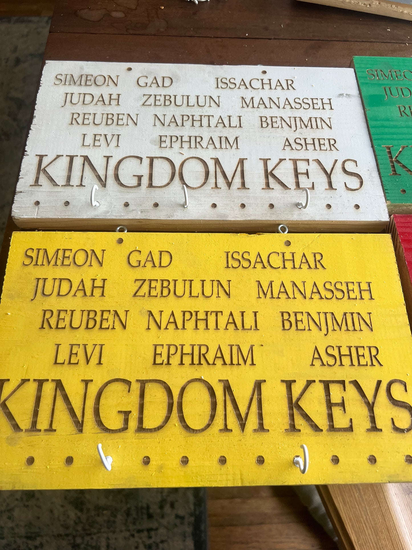 Key Holder for 12 tribes for Home