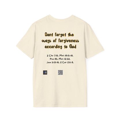 Inspirational Forgiveness T-Shirt - God & Man Will Forgive You