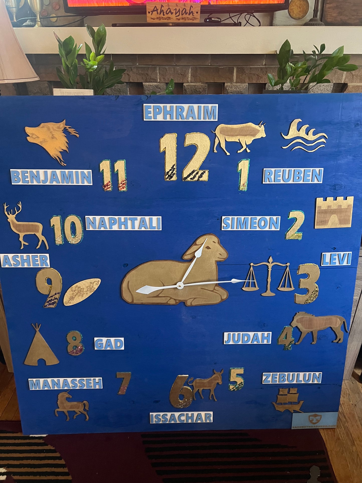 12 Tribes Clock