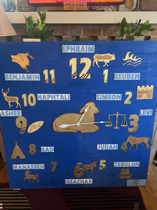 12 Tribes Clock