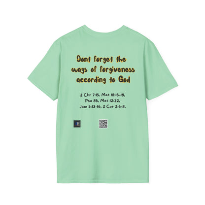Inspirational Forgiveness T-Shirt - God & Man Will Forgive You