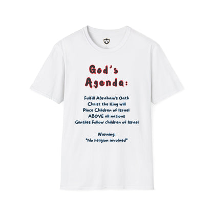 God’s Agenda & Thus Saith the Lord T-Shirt