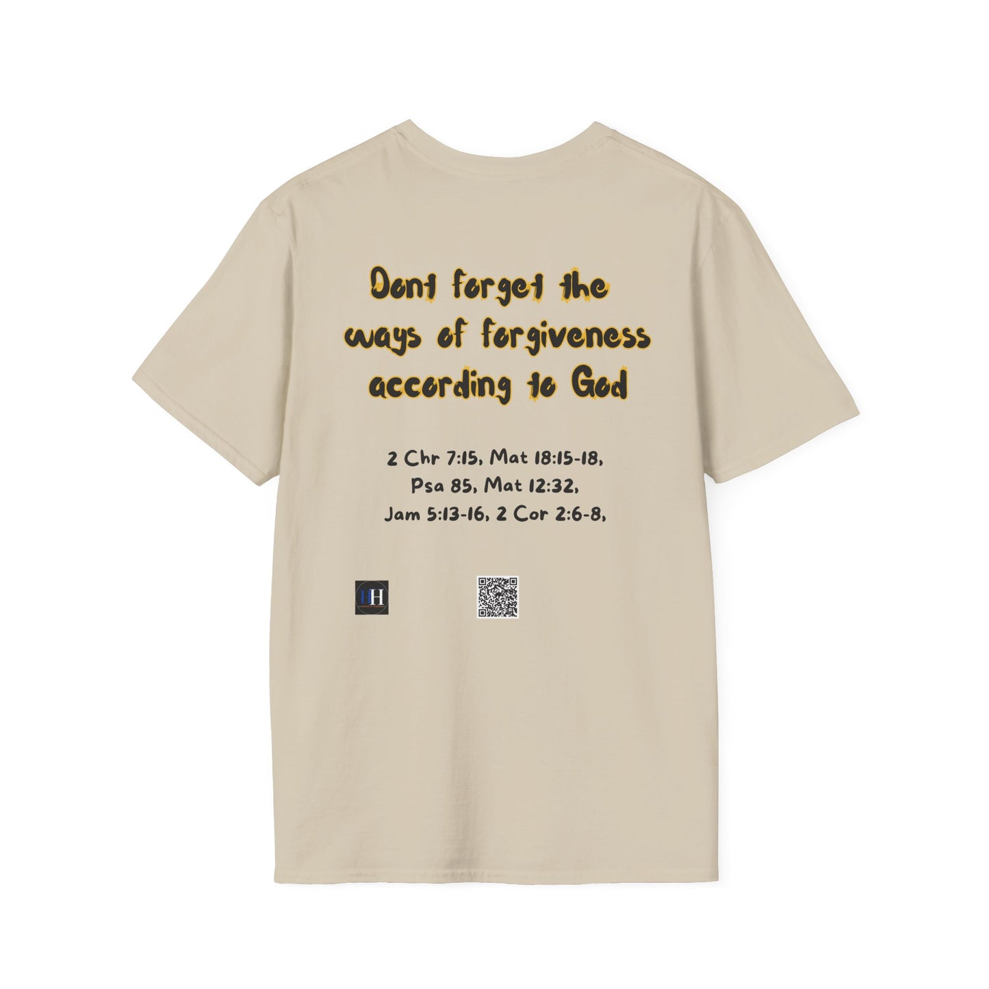 Inspirational Forgiveness T-Shirt - God & Man Will Forgive You