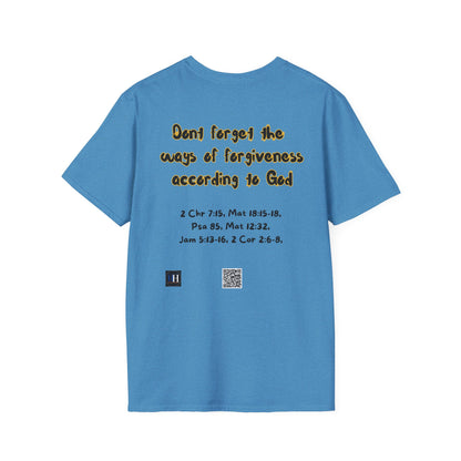 Inspirational Forgiveness T-Shirt - God & Man Will Forgive You