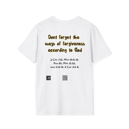 Inspirational Forgiveness T-Shirt - God & Man Will Forgive You
