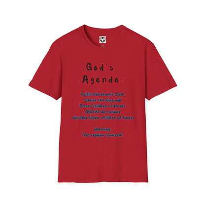 God’s Agenda & Thus Saith the Lord T-Shirt