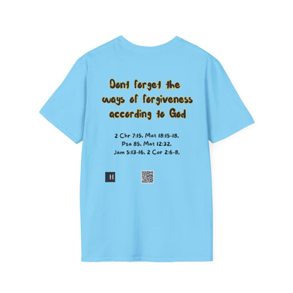 Inspirational Forgiveness T-Shirt - God & Man Will Forgive You
