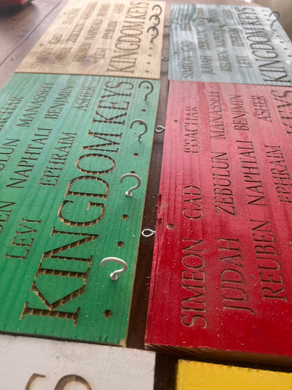 Key Holder for 12 tribes for Home