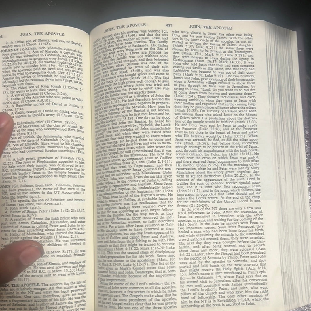 Zondervan Bible Dictionary