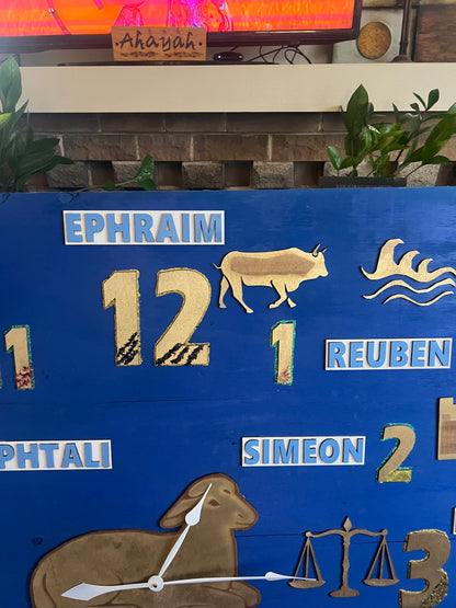 12 Tribes Clock