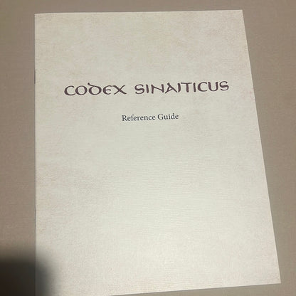 Codex Sinaiticus Facsimile Edition
