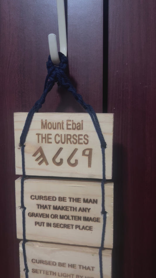 Mount Ebal Curses